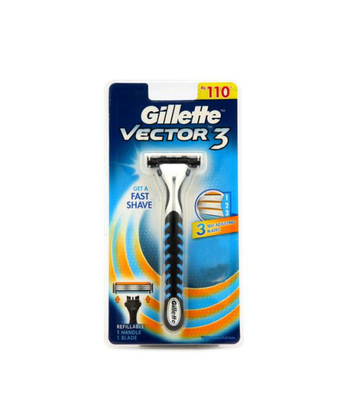 Gillette Vector 3 Manual Shaving Razor 